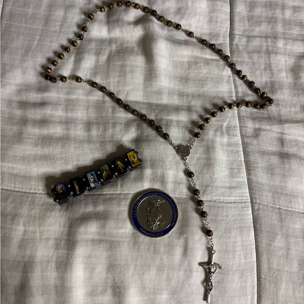 Bundle of Religious Elements bought at the Vatican